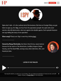 I Spy by Foreign Policy