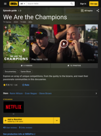 We Are the Champions (TV Series 2020– ) - IMDb
