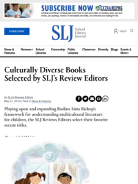 School Library Journal's Culturally Diverse Books