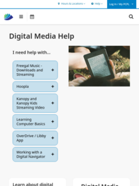 Get Help with Digital Media