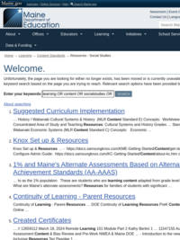 Maine Native Studies Resources - Maine Department of Education