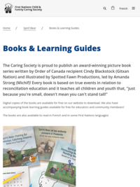 Spirit Bear e-books and learning guides