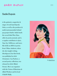 Sadie Dupuis