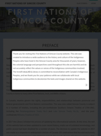 First Nations of Simcoe County – A History
