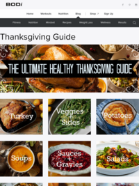 The Ultimate Healthy Thanksgiving Guide - The Beachbody Blog