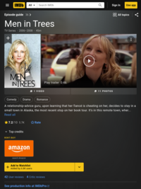 Men in Trees (TV Series 2006–2008) - IMDb