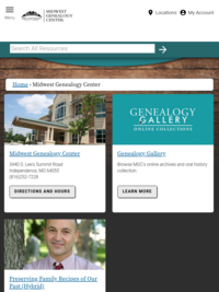 Midwest Genealogy Center at Mid-Continent Public Library