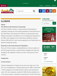 Illinois Arab American Community