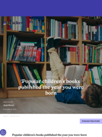 Popular Children’s Books Published The Year You Were Born | Stacker