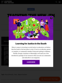 Southern Poverty Law Center New Jim Crow guide