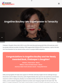 Angeline Boulley: My Superpower Is Tenacity
