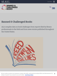 Banned and Challenged Books | Advocacy, Legislation and Issues
