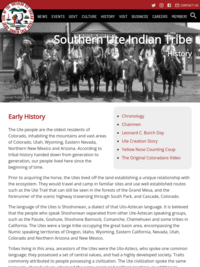 Southern Ute Tribe website