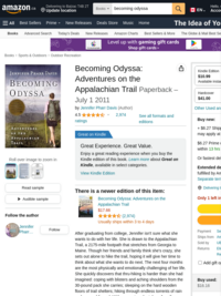 Becoming Odyssa: Adventures on the Appalachian trail