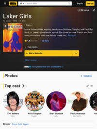 Laker Girls (TV Movie 1990) - IMDb