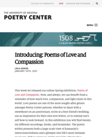 Poems of Love and Compassion