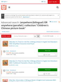 Chinese and English: bilingual picture books