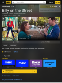 Funny or Die's Billy on the Street (TV Series 2011– ) - IMDb