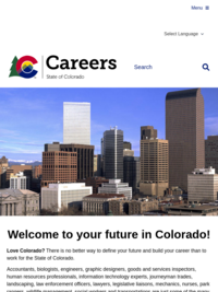 State of Colorado Careers