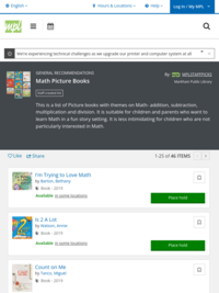 Math Picture Books