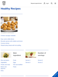 Website: Mayo Clinic Healthy Recipes