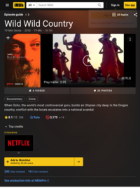 Wild Wild Country (TV Series 2018– ) - IMDb