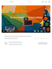 YouTube Video: Playaway Launchpads:  The All-in-One Tablet for All Ages