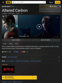 Altered Carbon (TV Series 2018– )