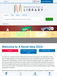 A Novel Idea Celebration - Deschutes Public Library