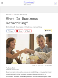 What is Business Networking &amp; What Are the Benefits?