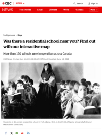 Was there a residential school near you? Find out with our interactive map | CBC News