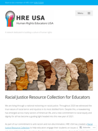 SJPL Recommends:  Human Rights Educators' Racial Justice Resource Collection for Educators