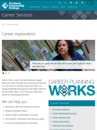 Career Exploration Services from PCC