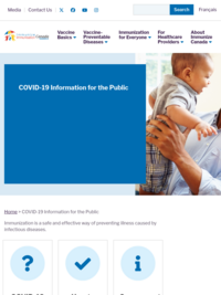 COVID-19 Information for the Public - Immunize Canada