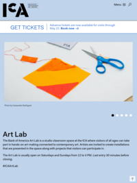 ICA Art Lab (All Ages)