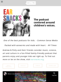 EAR SNACKS — ANDREW and POLLY