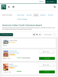 American Indian Youth Literature Award