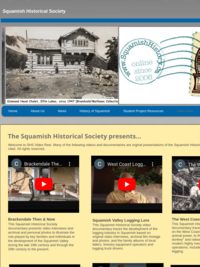 Squamish Historical Society Videos