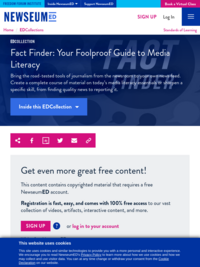 Newseum Ed - Fact Finder Guide