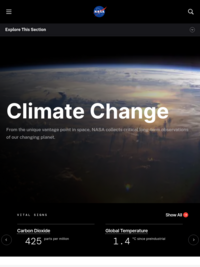 NASA Global Climate Change Vital Signs of the Planet