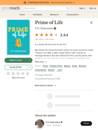 Prime of Life by P.D. Bekendam