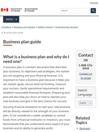 Business plan guide
