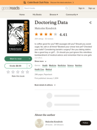 Doctoring Data by Malcolm Kendrick