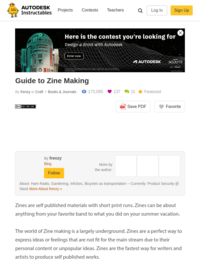 Guide to zine making