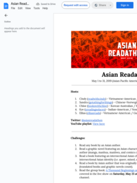 Asian Readathon 2019 Guide