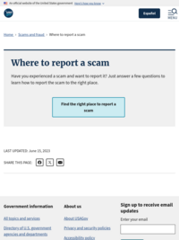 Common Scams and Frauds