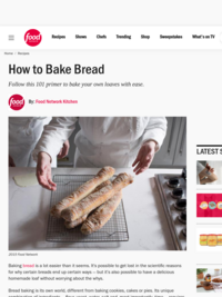 Food Network | How to Bake Bread