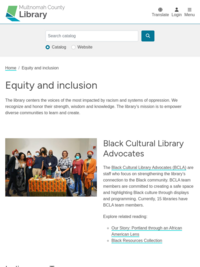 Equity and inclusion | Multnomah County Library