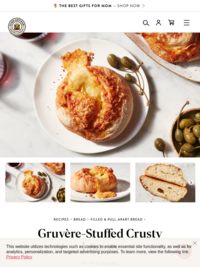 King Arthur Flour | Gruyère-Stuffed Crusty Loaves