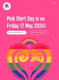 Home - Pink Shirt Day
